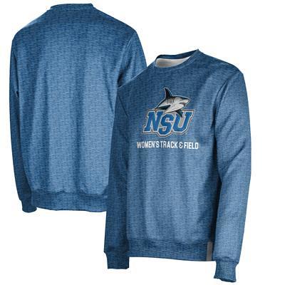 Men's Teal UNC Wilmington Seahawks Alumni Name Drop Crewneck Pullover  Sweatshirt