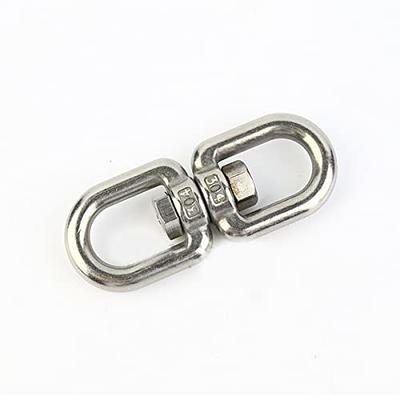 5PCS Swivel Hooks, Double Ended Swivel Eye Hook, 304 Stainless