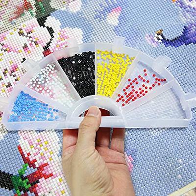 Diamond Painting Pen Accessories and Tools,Luminous Diamond Art Pen with  6PCS Silver Screw Thread Tips and 6 Section Diamond Painting Tray Storage,  Diamond Art Accessories for Sorting Storage - Yahoo Shopping