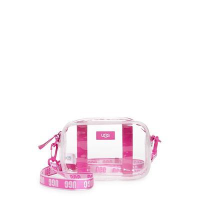 KOOIJNKO Clear Shoulder Bag Purse 2 in 1 Transparent Crossbody Bag Jelly  Handbag