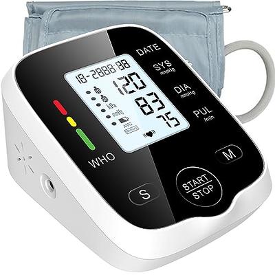 Blood Pressure Monitor-HOLFENRY Blood Pressure Monitors for Home use,  Accurate Upper Arm Automatic Digital BP Machine with 9-17inches Blood  Pressure Cuff and AAA Batteries - Yahoo Shopping