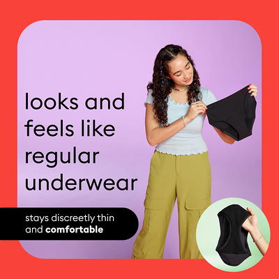 Demifill Teen Girls Underwear Cotton Briefs Panties for Teens Pack
