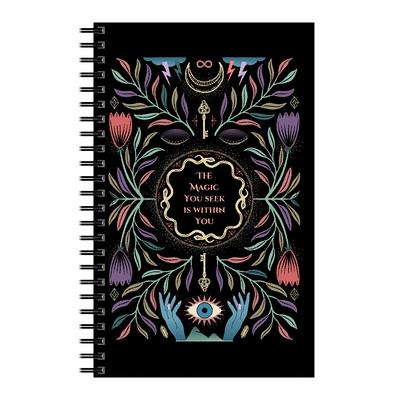 Celestial Sun & Moon: Celestial Journal Diary, 8.5x11, 120 pages