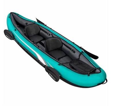 Tobin Sports Wavebreak Kayak. Inflatable Kayak for Two Adult Person. Tandem Fishing  Kayak. Twin Lightweight Kayak is Also a Foldable Canoe. - Yahoo Shopping