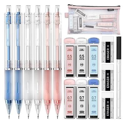  Mr. Pen- Mechanical Pencil Set with Leads and Eraser Refills,  5 Sizes - 0.3, 0.5, 0.7, 0.9 and 2 Millimeters, for Drafting, Drawing and  Sketching : Office Products