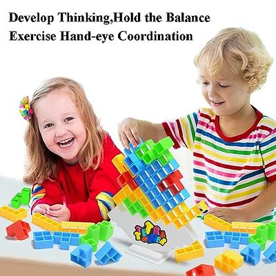  ALKISTA 32 Pcs Tetra Tower Balance Stacking Blocks