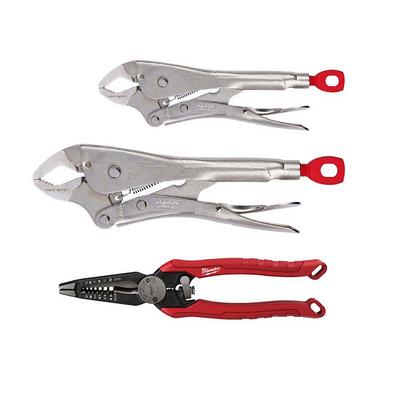 Milwaukee 8 in. Long Nose Pliers 48-22-6101 - The Home Depot
