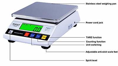 500g x 0.01g Digital Jewelry Precision Scale w/ Piece Counting .01 gram