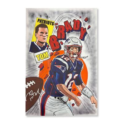 Josh Allen Buffalo Bills 16 x 20 Photo Print - Designed & Signed by  Artist Brian Konnick - Limited Edition 25