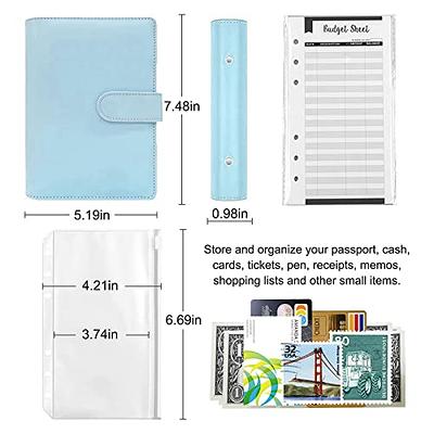 Cash Envelope Wallet All in One Budget System with 12x Tabbed Cash  Envelopes , 12x Monthly Budget Cards ,1x Yearly budget planner