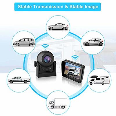 Wifi Wireless Car Reversing Rear View Camera Hd Night Vision Wide