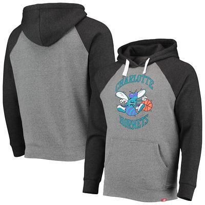 Detroit Tigers Antigua Women's Axe Bunker Tri-Blend Pullover Hoodie