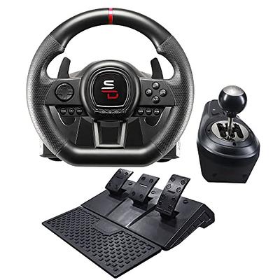 Verrijken Middeleeuws Intens SUBSONIC Superdrive - GS650-X steering wheel with manual shifter, 3 pedals,  and paddle shifters for Xbox Serie X/S, PS4, Xbox One (programmable for all  games) - Yahoo Shopping