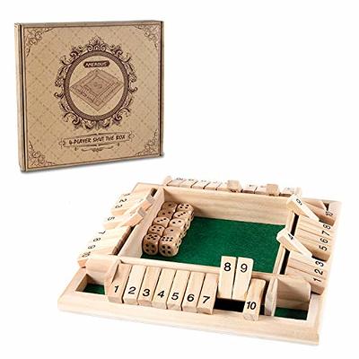 Legacy Deluxe Wooden Backgammon Classic 2-Player Original Board Game Set  with Cups and Dice, for Kids and Adults Aged 8 and Up