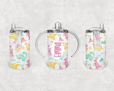 Custom 12 oz Stainless Steel Sippy Cups