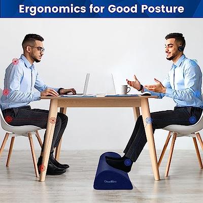 Rocking Foot Rest Under Desk, Detachable Office Feet Rest Non-Skidding  Ergonomic Foot Stool Under Desk with Massage Rollers for Office Home Work -  Yahoo Shopping