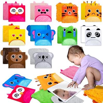 Inbeby 16 Set Sensory Mini Mats Assorted Textured Sensory Floor