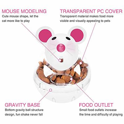 Cat Food Feeders Balls Interactive Fun Bowl Pet Toy Tumbler Kitten Shaking  Ball