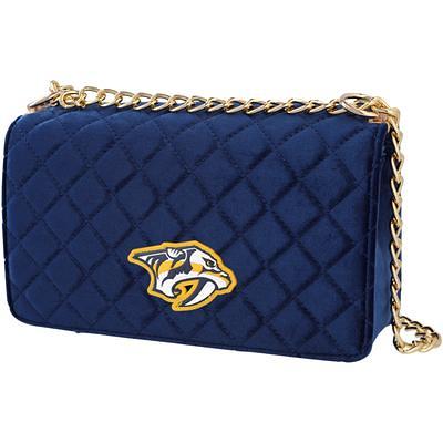 Cuce Detroit Lions Studded Clear Crossbody Purse