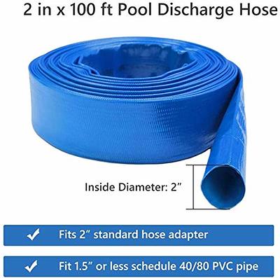 Swimming Pool Backwash Discharge Hose Reel - Fits 100' x 1-1/2