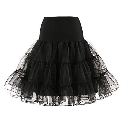 Women's Tulle Skirt Tiered Layered Mesh Polka Dots Tutu Skirts