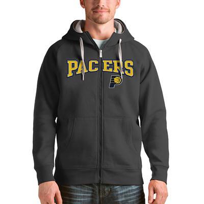 Men's Antigua Gold Pittsburgh Steelers Victory Full-Zip Hoodie 