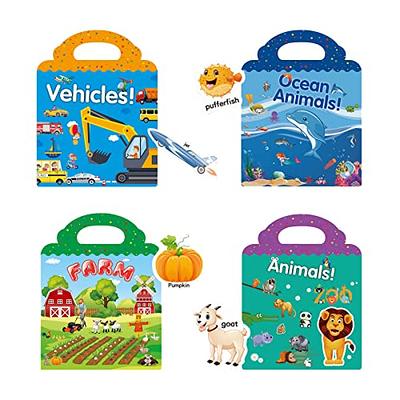 1Pcs Insect Theme Crafts For Kids Ages 4-8 Sticker Paint Books, Sticker  Books For Kids Ages 4-8 Boys And Girls Birthday Gifts Party Favor, Travel  Activity Book Set For Learning