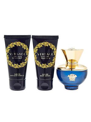 Versace Women's 3-Piece Dylan Blue Pour Femme Sublime Shower Gel, Body  Lotion, & Eau De Parfum Set - Yahoo Shopping