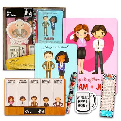 Trends International The Office Merchandise for Desk - The Office Gift  Bundle with Journal, Memo Pad, Bookmarks, Pen, Sticker, and More