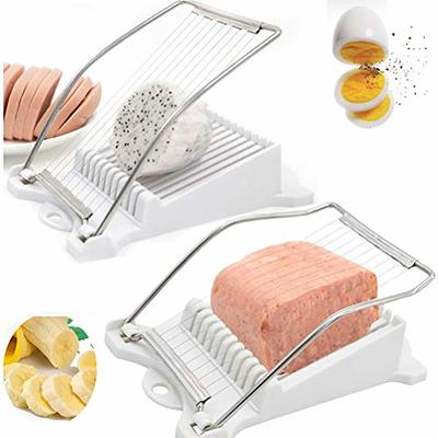 Dsyisvia Manual Frozen Meat Slicer，Stainless Steel Meat Cutter