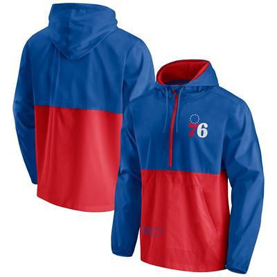 Fanatics Branded Women's Fanatics Branded Royal/Red New York Giants First  Contact Raglan Pullover Hoodie