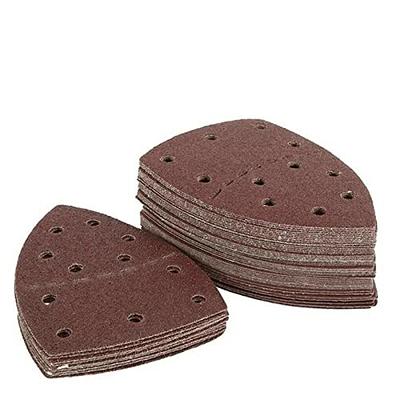 HARSKIYER 30pcs 120 Grit Mouse Detail Sander Sandpaper, Triangle Sanding  Pads 12 Hole Hook and Loop Sander Sandpaper Detail Sander Sandpaper Sanding  Paper Assorted Triangle Sanding Sheets - Yahoo Shopping