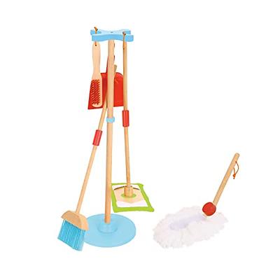 Mop and Sweep Set  Broom, Mop, Dustpan and Stand Package