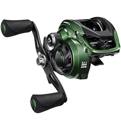 Baitcast Fishing Reel: Durable Stainless-steel & Brass Gears