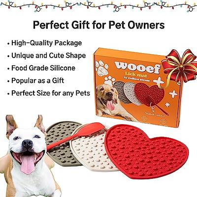 Vivifying Licking Mat for Dogs and Cats, 2 Pack Lick Pad with