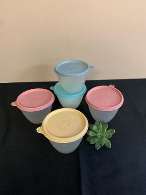 5 Vintage Tupperware Bowls, Nesting Wonderlier Small 2 Cup Plastic Storage  Or Picnic Retro Kitchen Decor - Yahoo Shopping