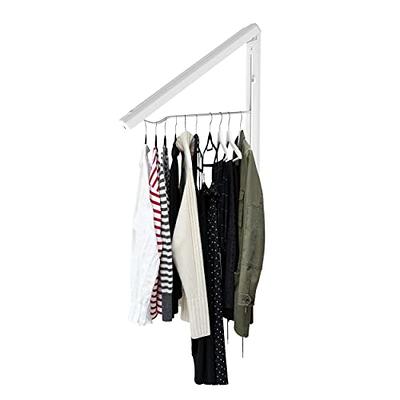 X-cosrack Wall Mount Clothes Drying Rack, Rustproof Accordion