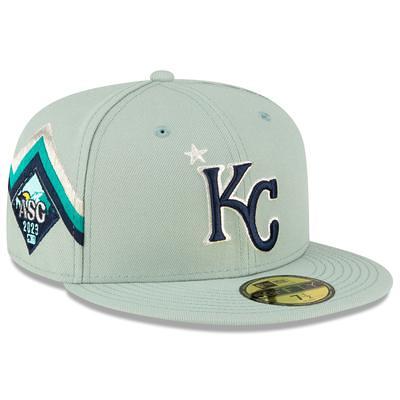 Men's New Era Kansas City Royals White on 59FIFTY Fitted Hat