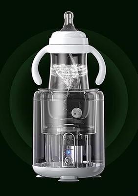 Baby Bottle Maker,Baby Bottle Warmer, Electric Baby Bottle Shaker Automatic  High Speed Portable Multifunctional Milk Shaker Machine (Green)