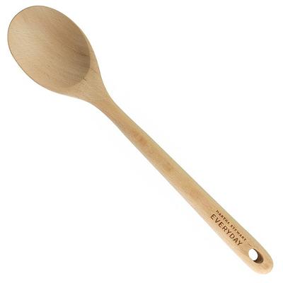 Martha Stewart Beech Wood Silicone Spatula in Gray