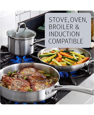 Calphalon Classic Stainless Steel 10-Pc. Cookware Set - Stainless