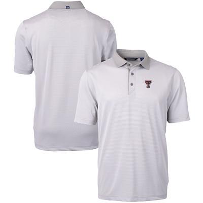 Men's Cutter & Buck Heather Gray Houston Astros Big Tall Forge Eco Heathered Stripe Stretch Recycled Polo