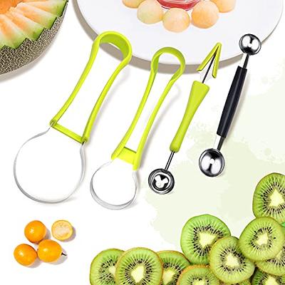 2 Pieces Melon Baller Scoop Set, Anglecai Fruit Scooper Stainless