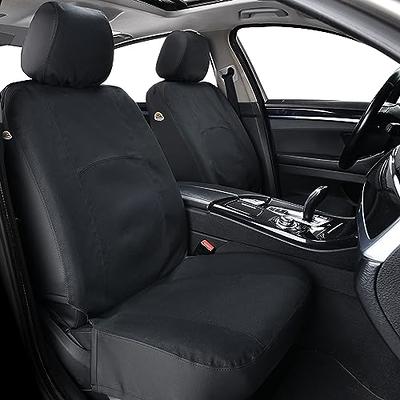 Coverado Car Seat Covers Front, Canvas Universal Seat Covers for