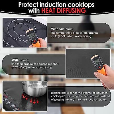  Large Induction Cooktop Protector Mat, (Magnetic