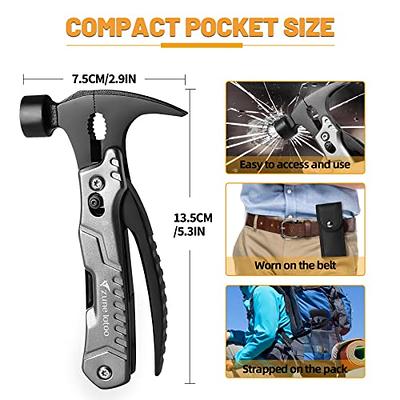 All in One Survival Tools Small Hammer Multitool, Father's Day