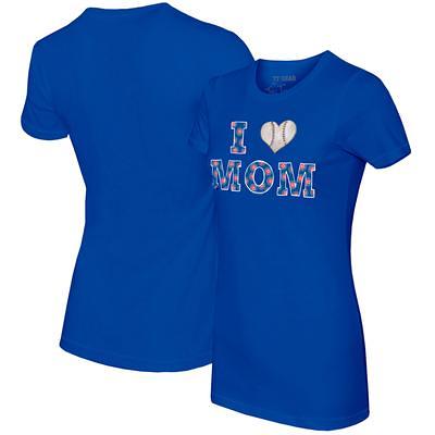 Chicago Cubs I Love Mom Tee Shirt