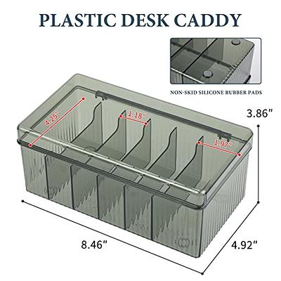 1pc 26l White Drawer Organizer with Metal Frame, Closet Organizers