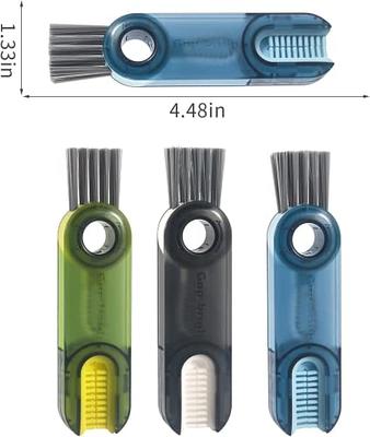  Grand Kitchen 3 in 1 Cleaning Brush,Baby Bottle Cleaning Brush,3  in 1 Multi-Functional Silicone Baby Bottle Brush Cleaner with Stand,3 in 1  Tiny Bottle Cup Lid Detail Brush -1pcs Green : Baby