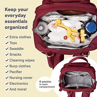 Ticent Diaper Bag Backpack Multifunction Travel Back Pack Large Maternity  Nappy Bag Baby Changing Bags with Stroller Straps, Waterproof and Stylish